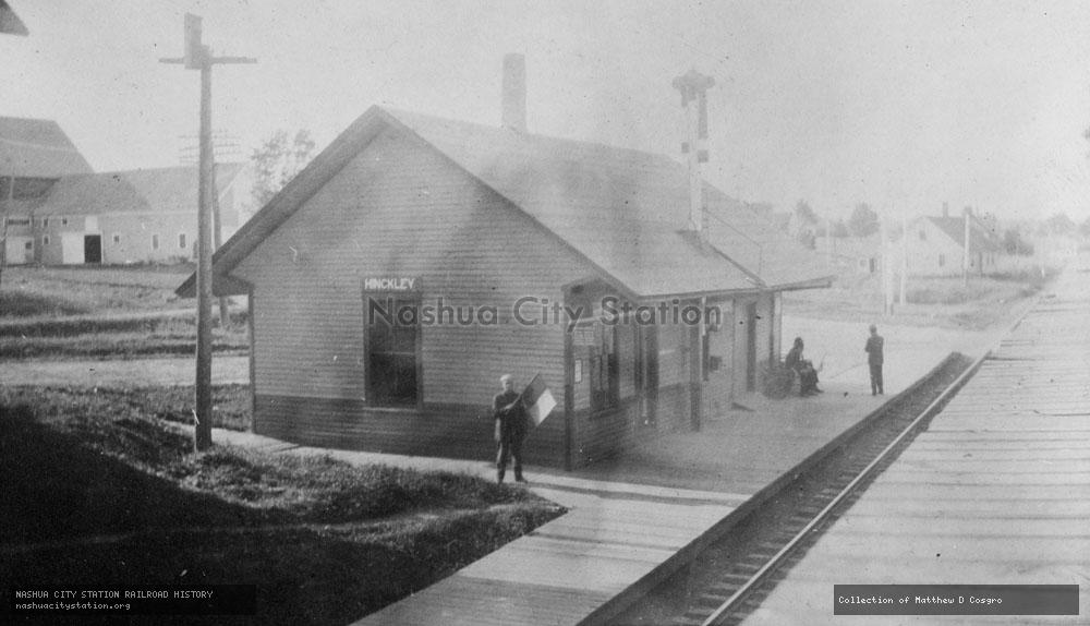 Postcard: Hinkley station